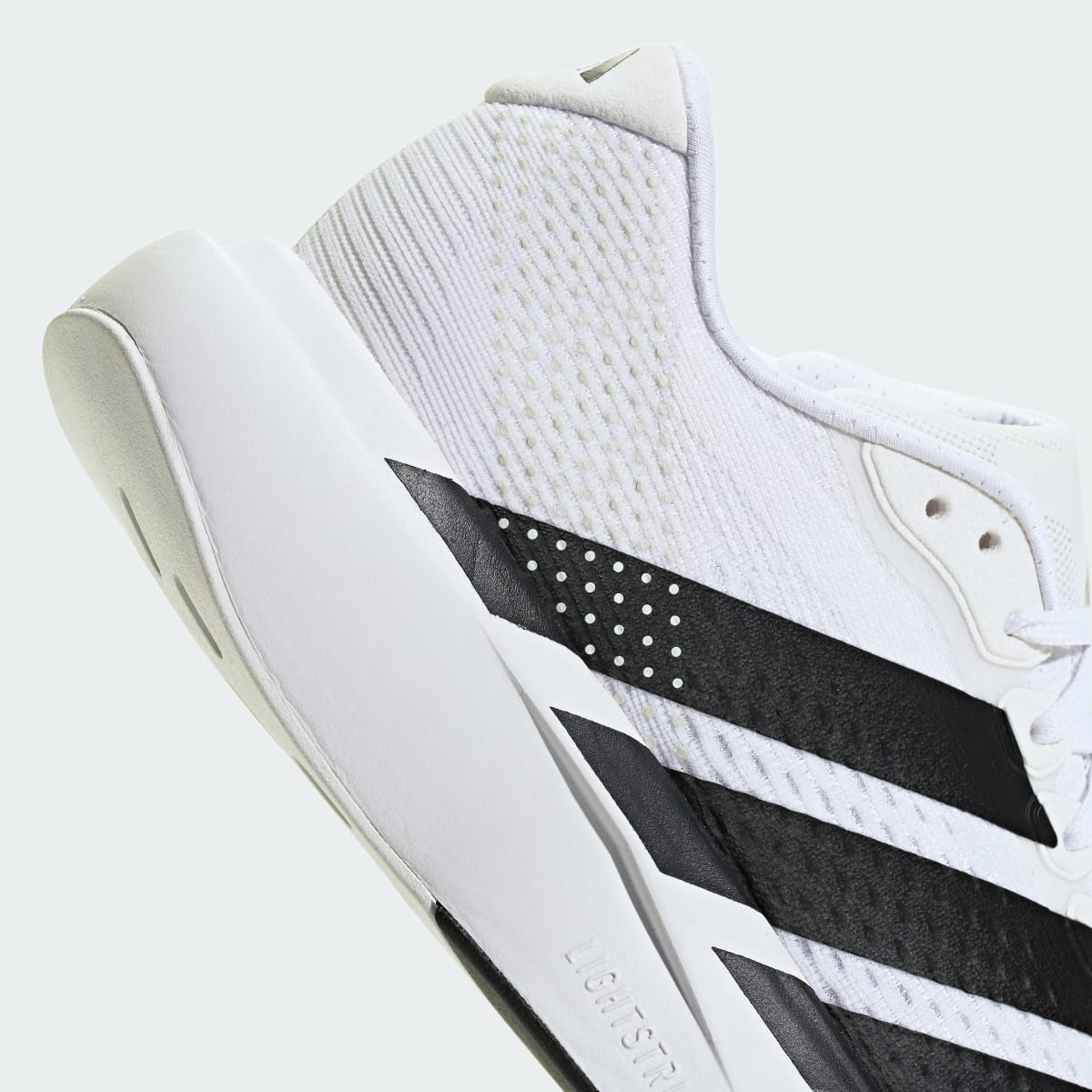 Adidas Women's Adizero Pacer Shoes - Cloud White / Core Black / Crystal White - Image 9