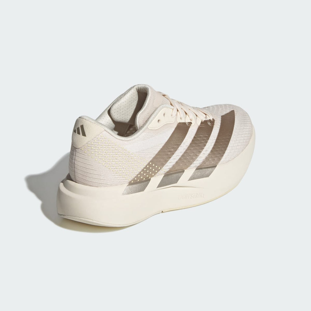 Adidas Women's Adizero Pacer Shoes - Wonder White / Cyber Metallic / Warm Vanilla - Image 5