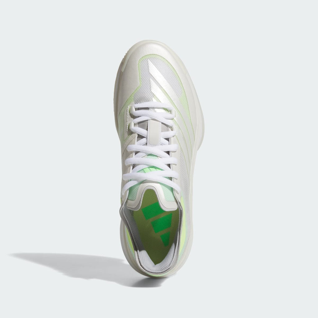 Adidas Men's Adizero Select 3.0 Shoes - Zero Metalic / Grey Two / Lime Burst - Image 3