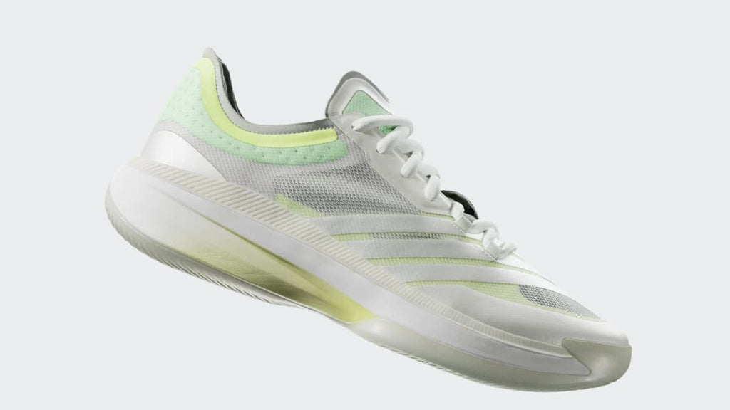Adidas Women's Adizero Select 3.0 Shoes - Zero Metalic / Grey Two / Lime Burst - Image 2