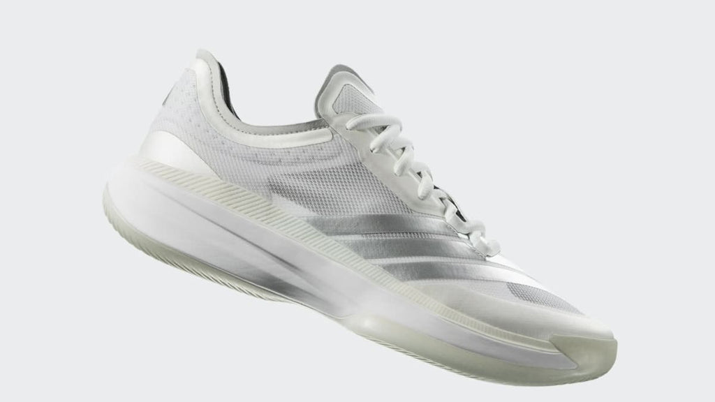 Adidas Women's Adizero Select 3.0 Shoes - Cloud White / Silver Metallic / Grey Two - Image 2