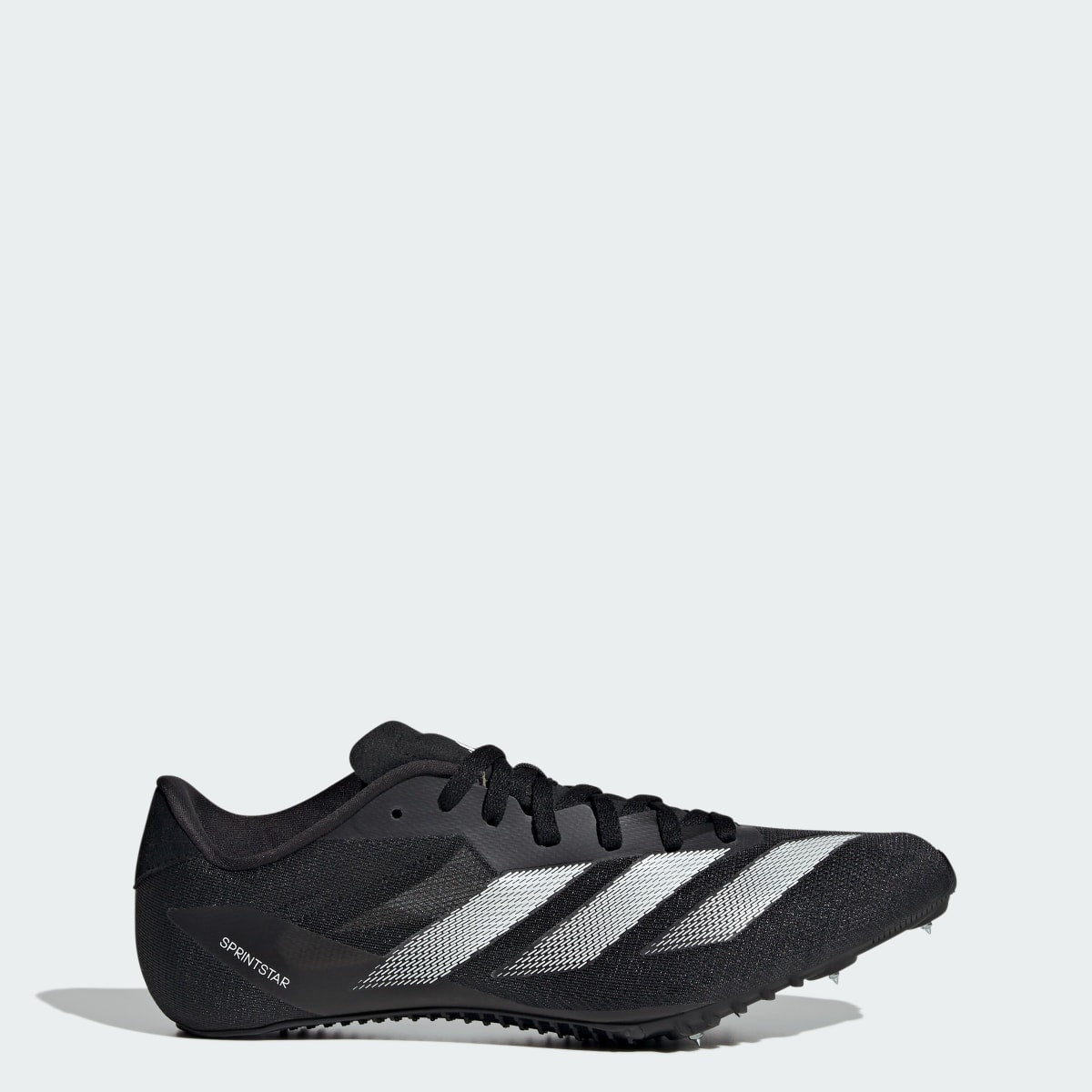 Adidas Men's Adizero Sprintstar Shoes - Core Black / Zero Metalic / Cloud White - Image 1