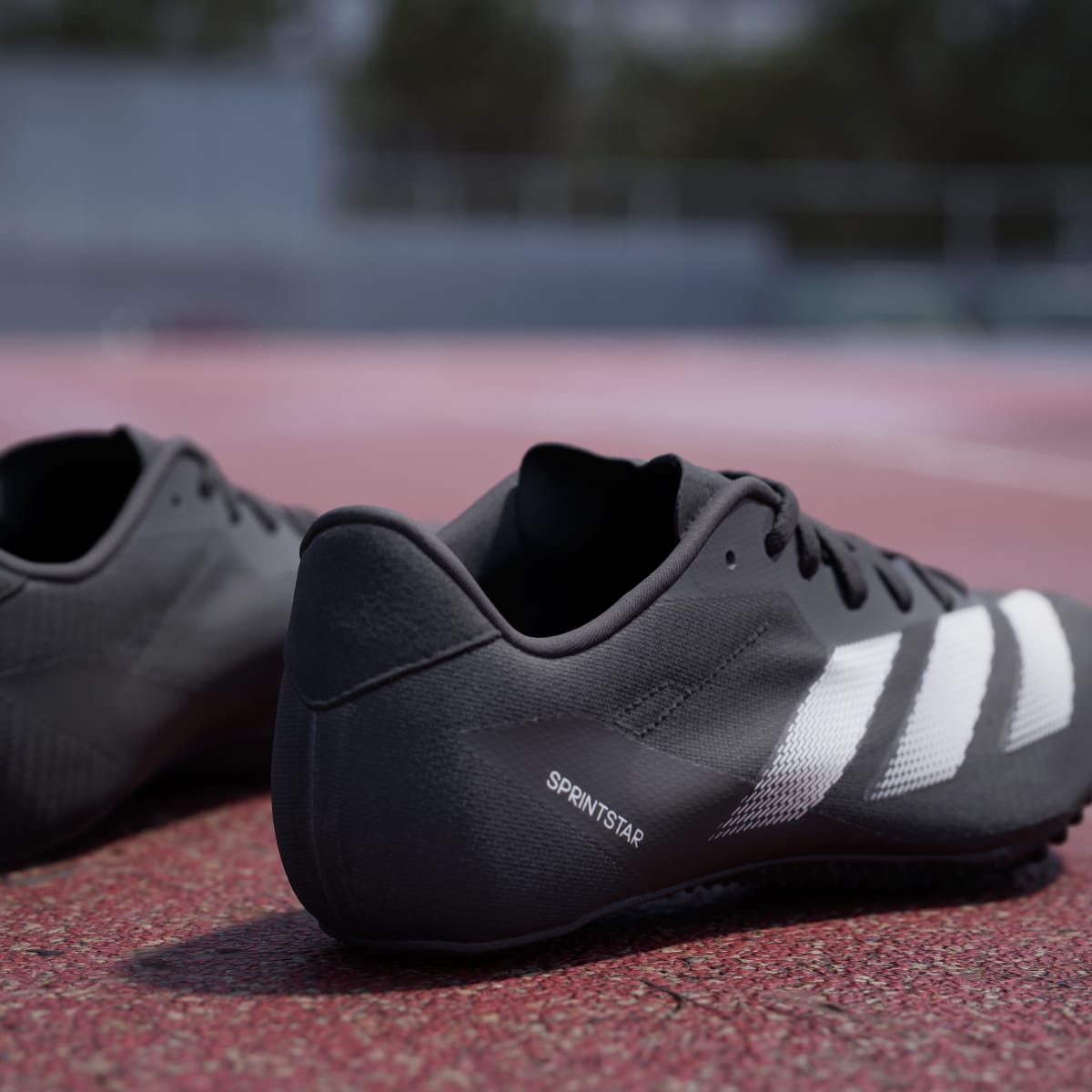 Adidas Men's Adizero Sprintstar Shoes - Core Black / Zero Metalic / Cloud White - Image 10