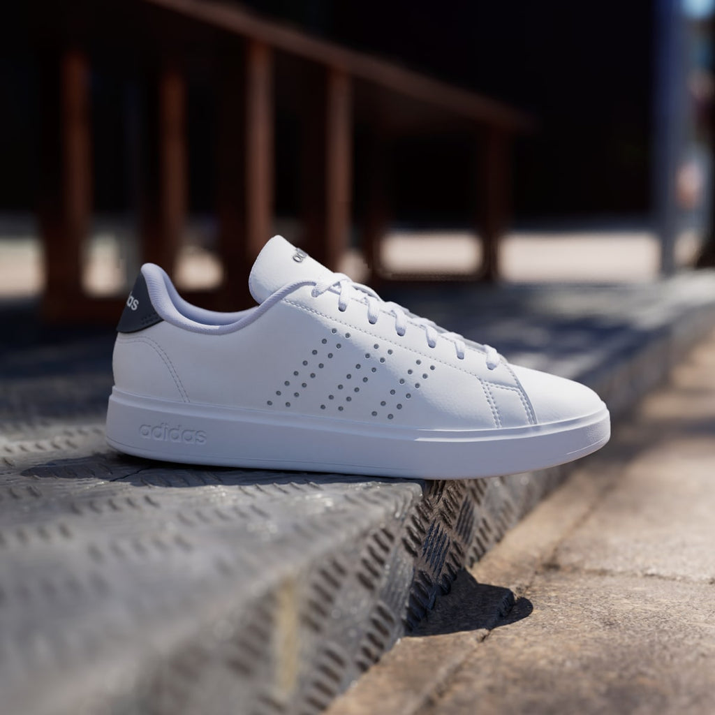 Adidas Women's Advantage 2.0 Shoes - Cloud White / Cloud White / Shadow Navy - Image 3