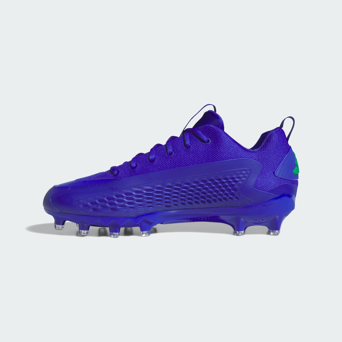 Adidas Men's Anthony Edwards 1 Low Football Cleat - Lucid Blue / Green / Lucid Blue - Image 6