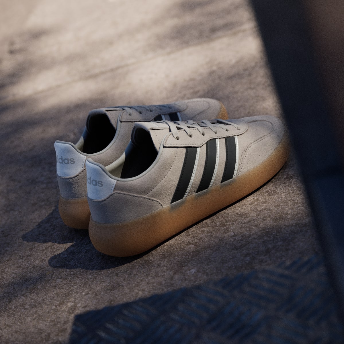 Adidas Women's BARREDA DECODE SHOES - Wonder Beige / Ice Gold Met. / Gum - Image 6