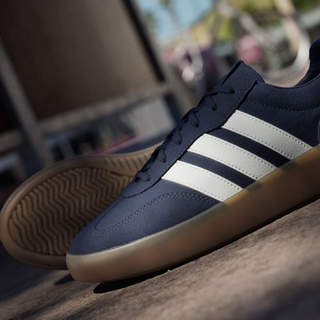 Adidas Men's BARREDA DECODE SHOES - Night Indigo / Off White / Gum - Image 10