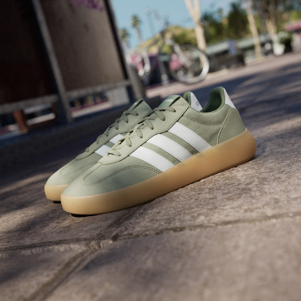 Adidas Men's BARREDA DECODE SHOES - Tent Green / Off White / Gum - Image 8