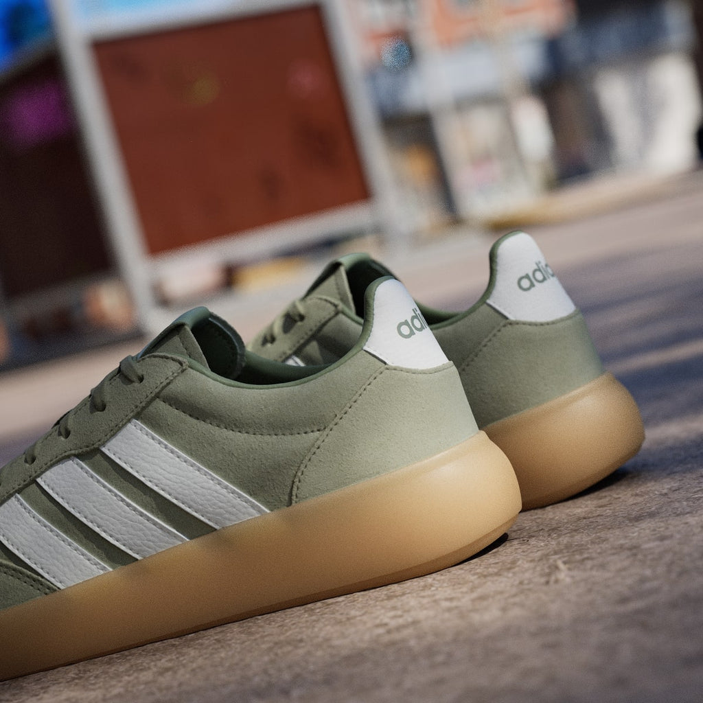 Adidas Men's BARREDA DECODE SHOES - Tent Green / Off White / Gum - Image 9