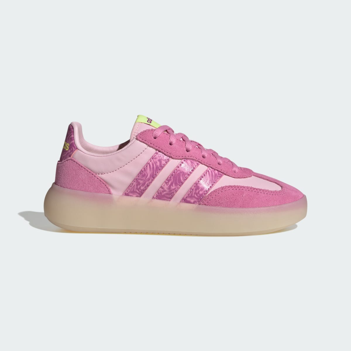 Adidas Kids' BARREDA DECODE SHOES JUNIOR - Clear Pink / St Tropic Bloom / Hi-Res Yellow - Image 1