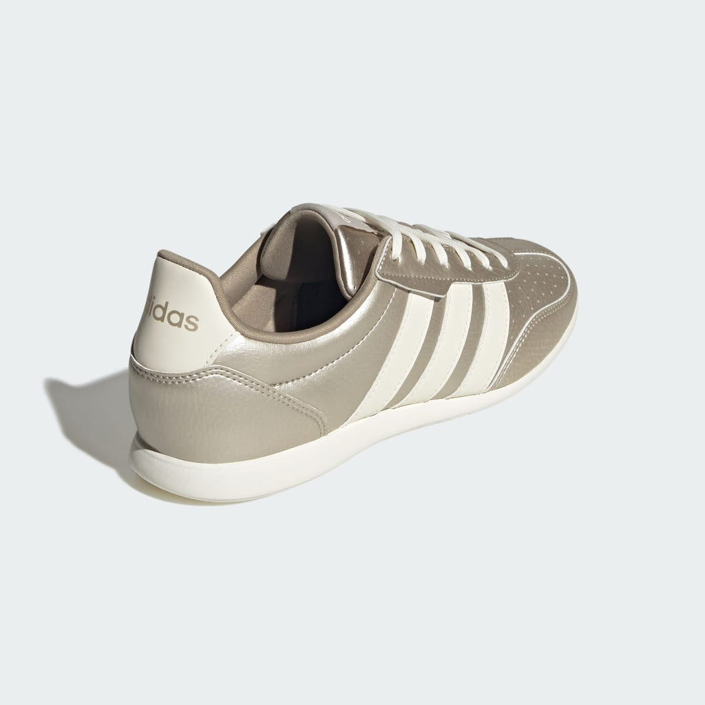Adidas Women's BARREDA LO SHOES - Cyber Metallic / Off White / Beige - Image 5