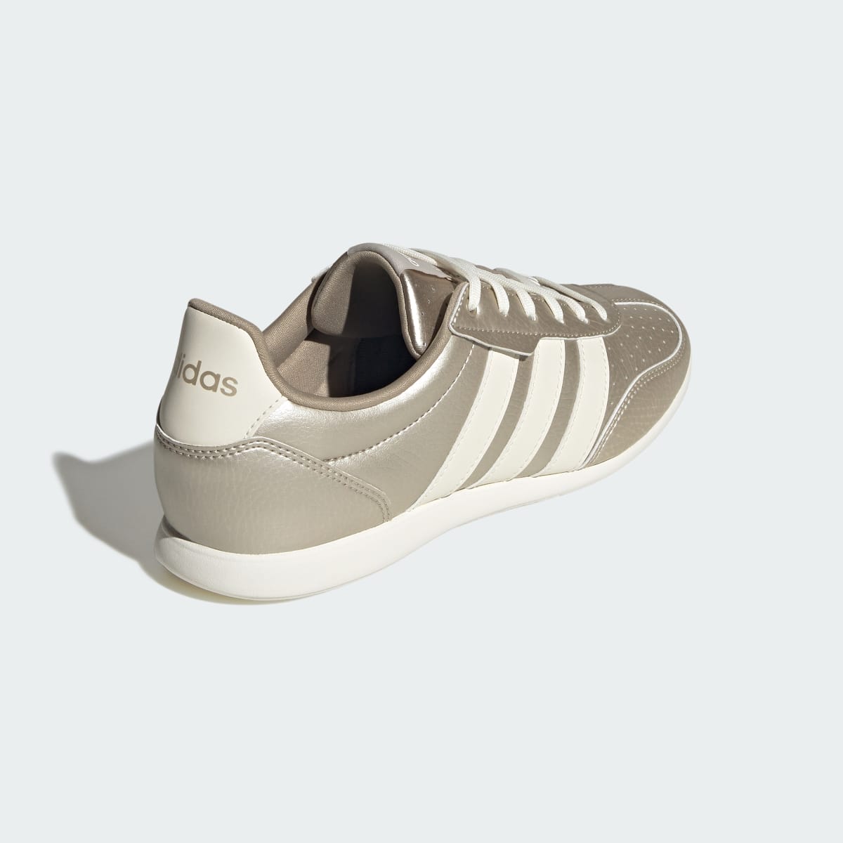 Adidas Women's BARREDA LO SHOES - Cyber Metallic / Off White / Beige - Image 5