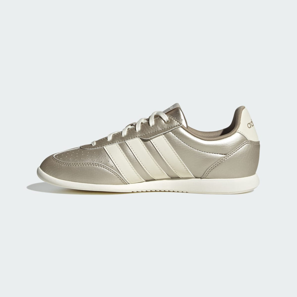 Adidas Women's BARREDA LO SHOES - Cyber Metallic / Off White / Beige - Image 6