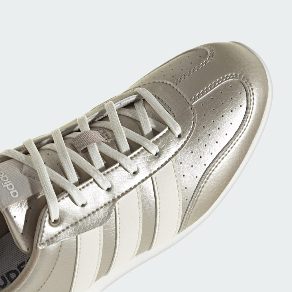 Adidas Women's BARREDA LO SHOES - Cyber Metallic / Off White / Beige - Image 9