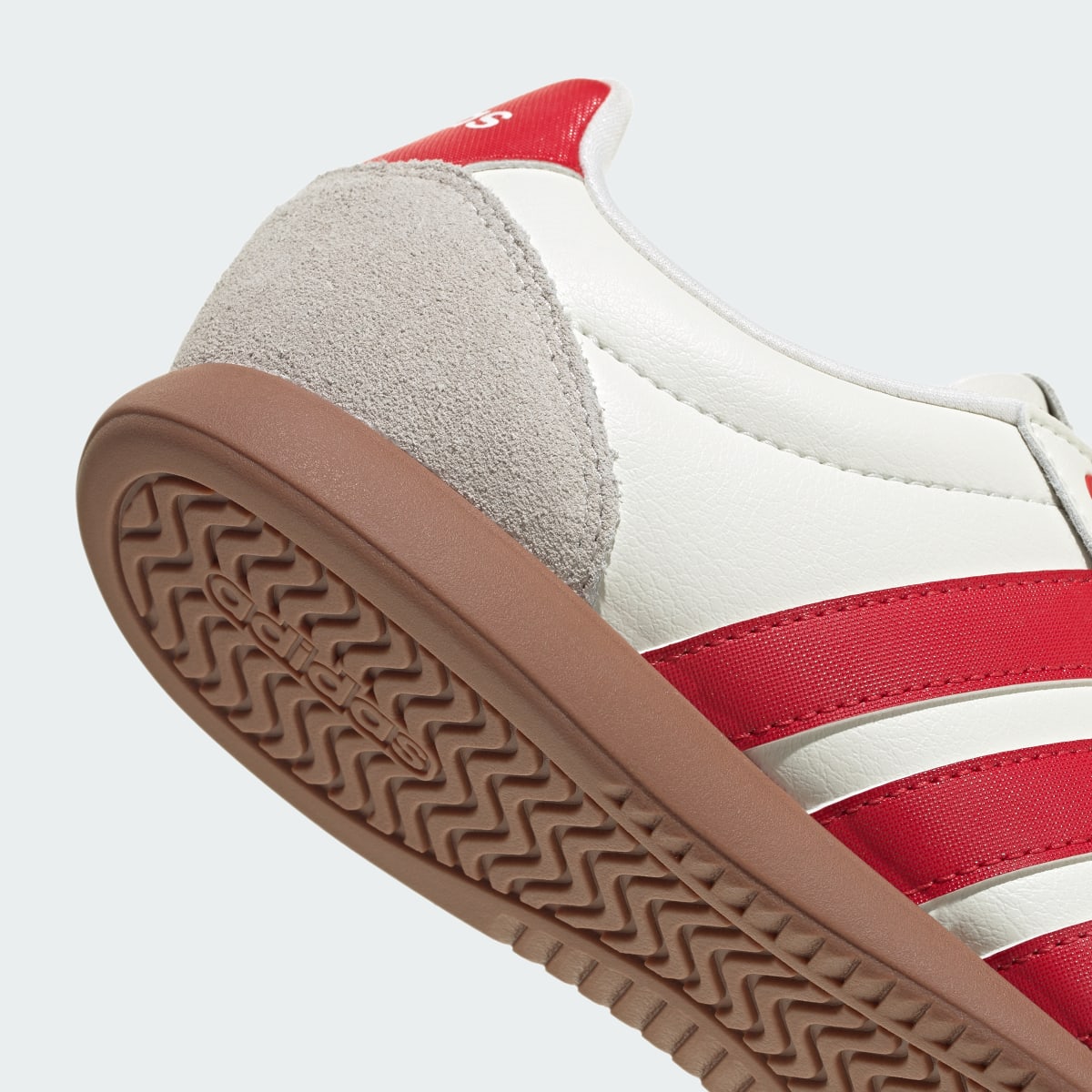 Adidas Women's BARREDA LO SHOES - Off White / Collegiate Red / Beige - Image 7