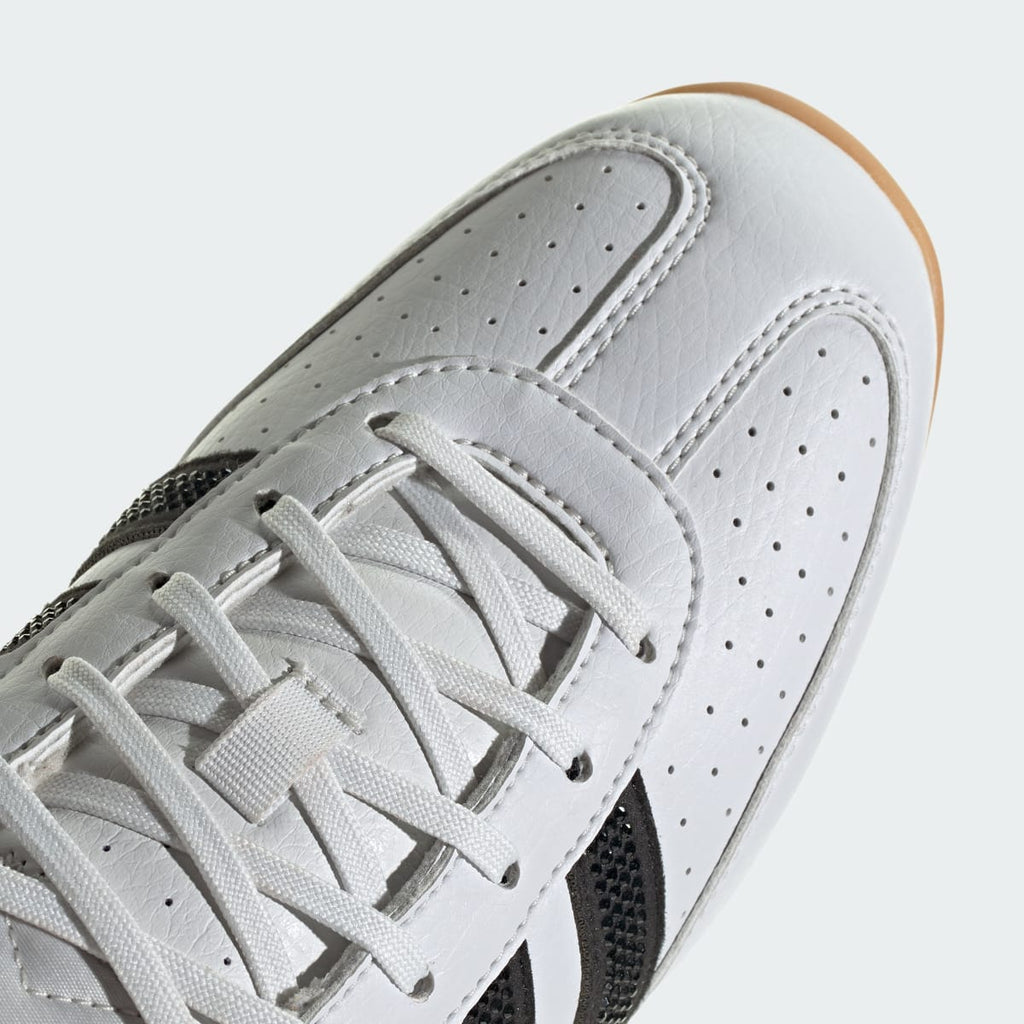 Adidas Women's BARREDA LO SHOES - Crystal White / Core Black / Silver Metallic - Image 8