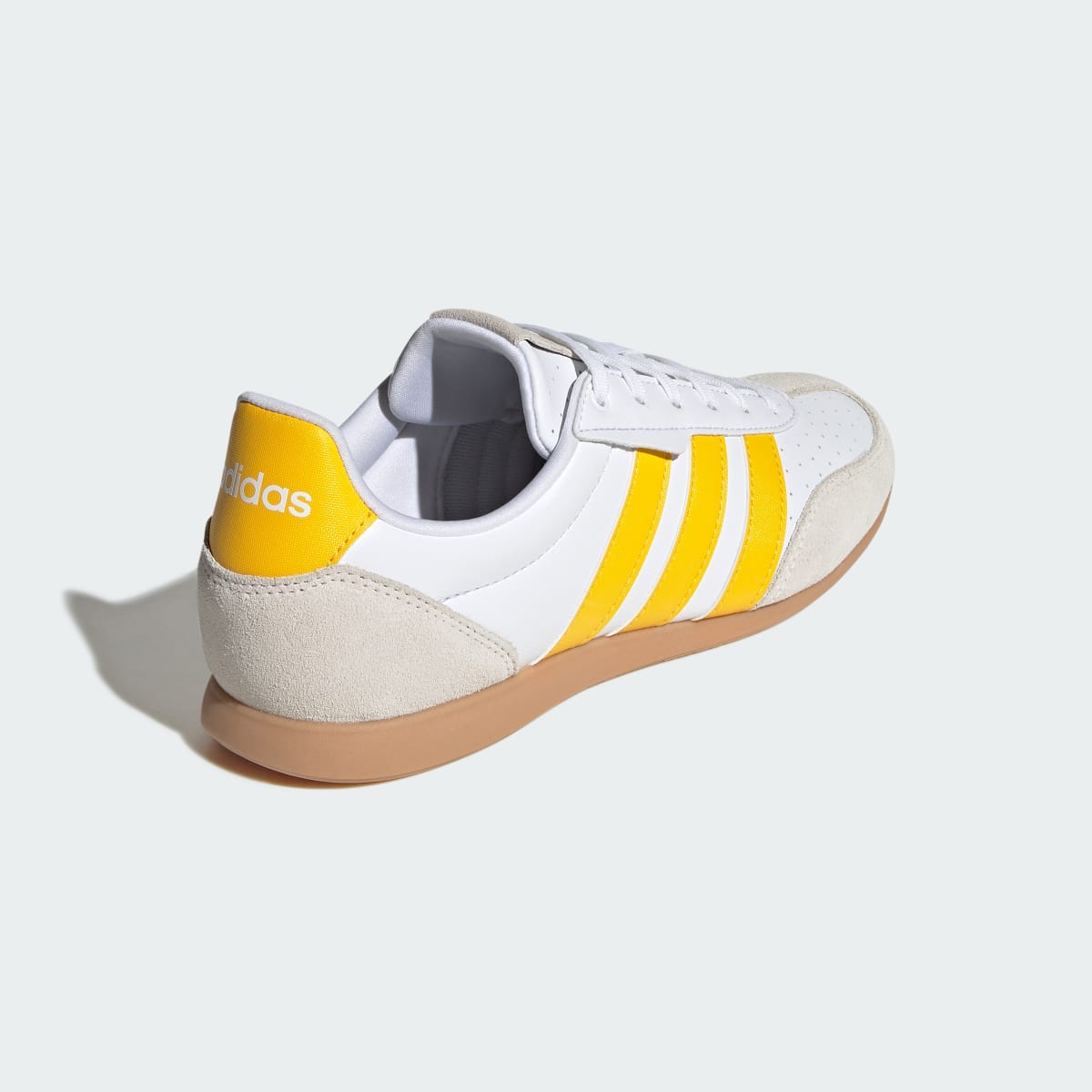 Adidas Women's BARREDA LO SHOES - Cloud White / Bold Gold / Chalk White - Image 5