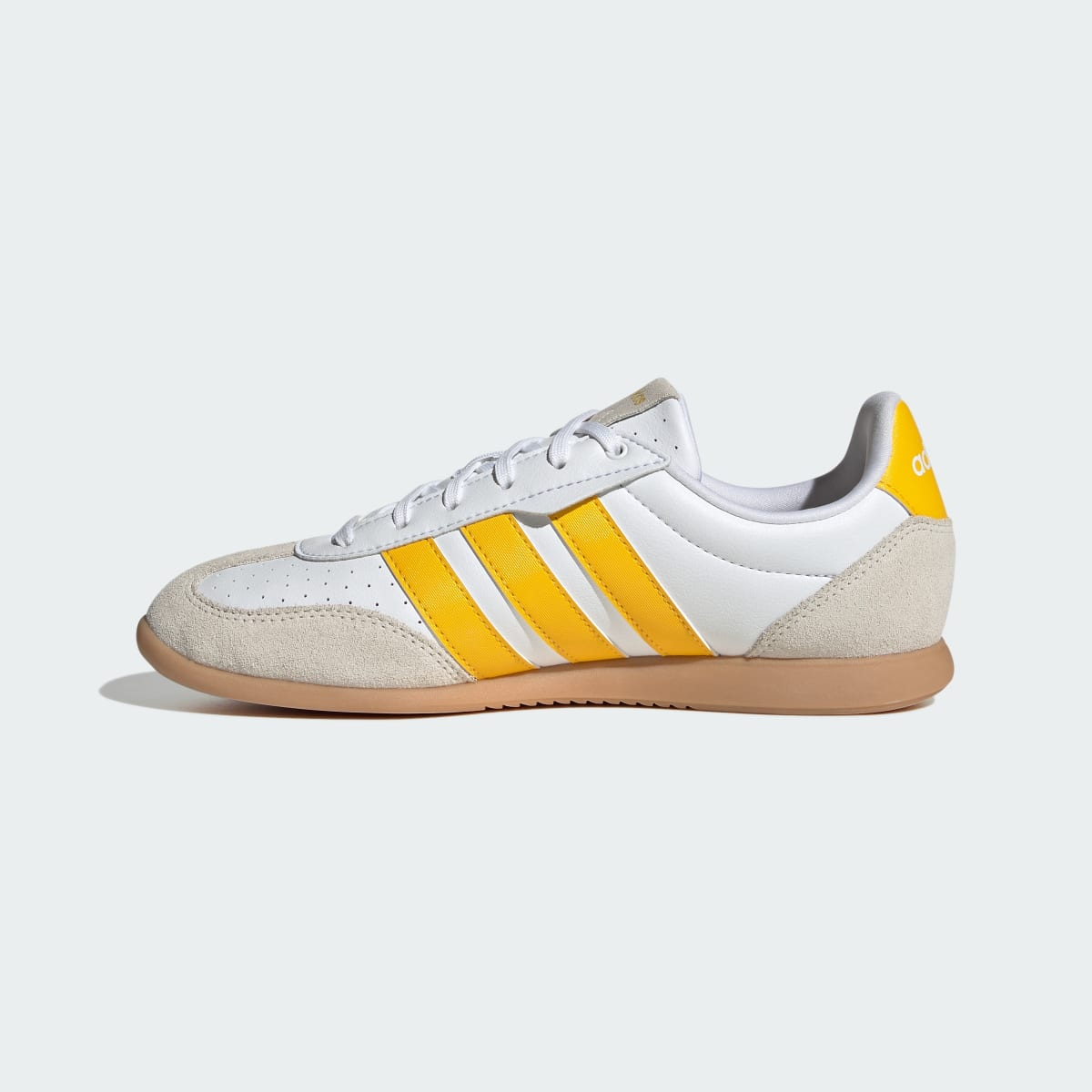 Adidas Women's BARREDA LO SHOES - Cloud White / Bold Gold / Chalk White - Image 6