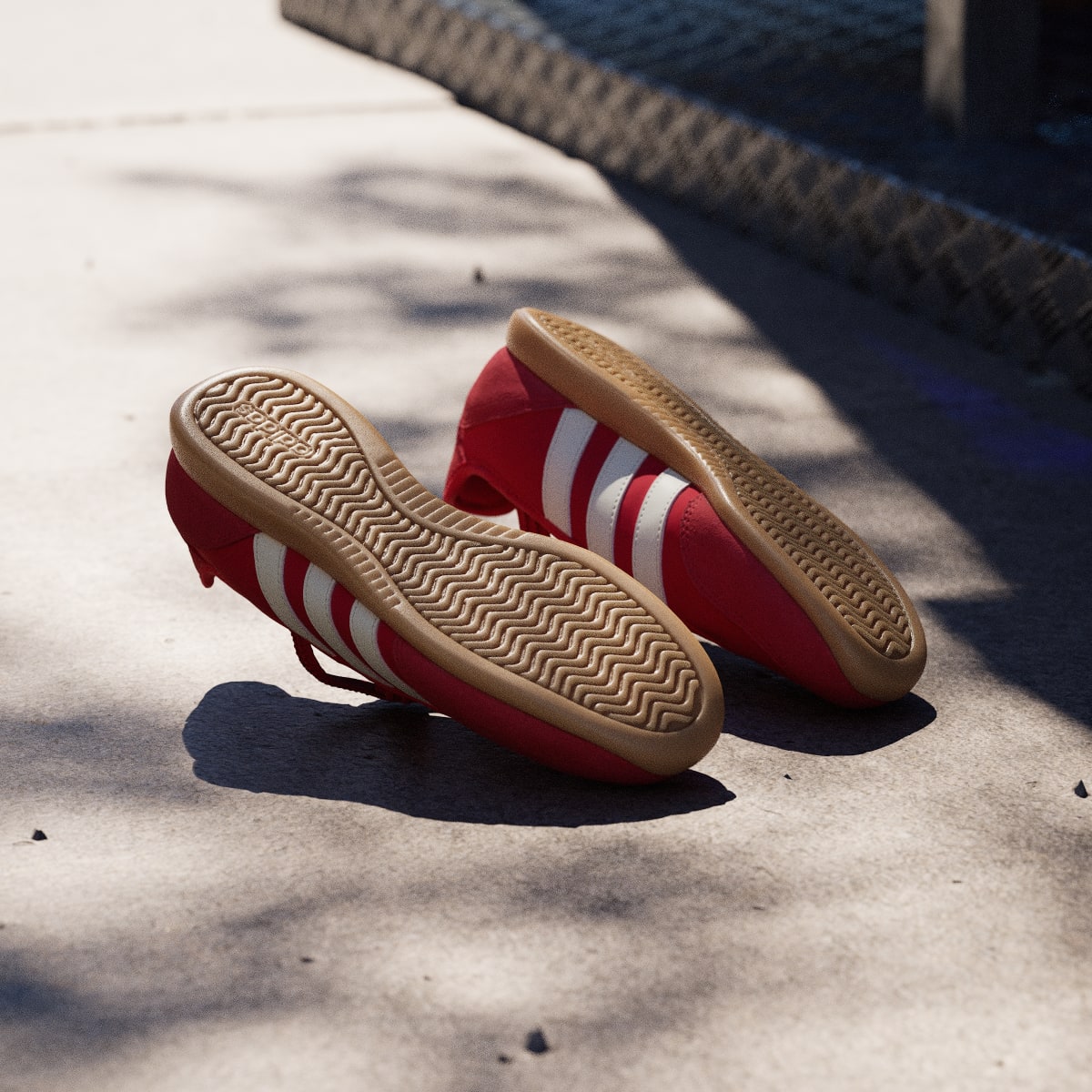 Adidas Women's BARREDA MARY JANE SHOES - Better Scarlet / Off White / Gum - Image 4