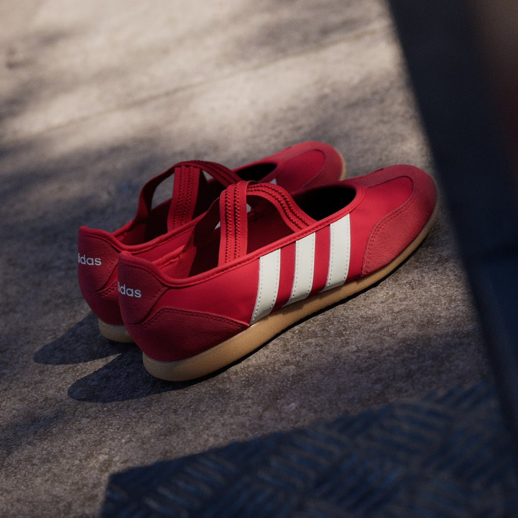Adidas Women's BARREDA MARY JANE SHOES - Better Scarlet / Off White / Gum - Image 6
