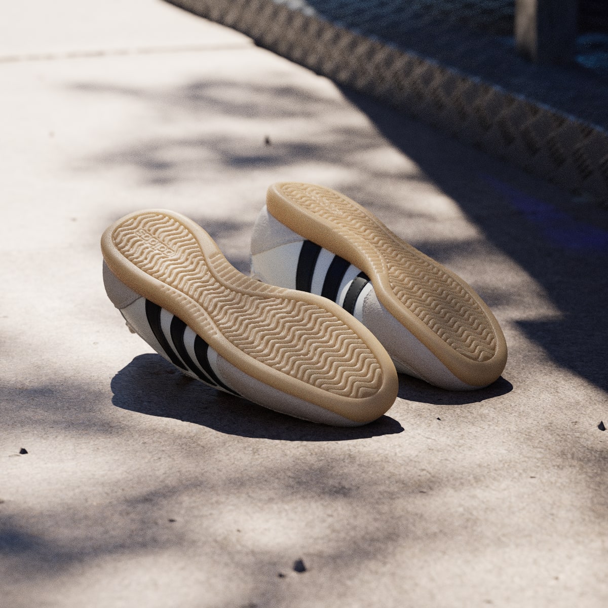 Adidas Women's BARREDA MARY JANE SHOES - Core White / Core Black / Gum - Image 4