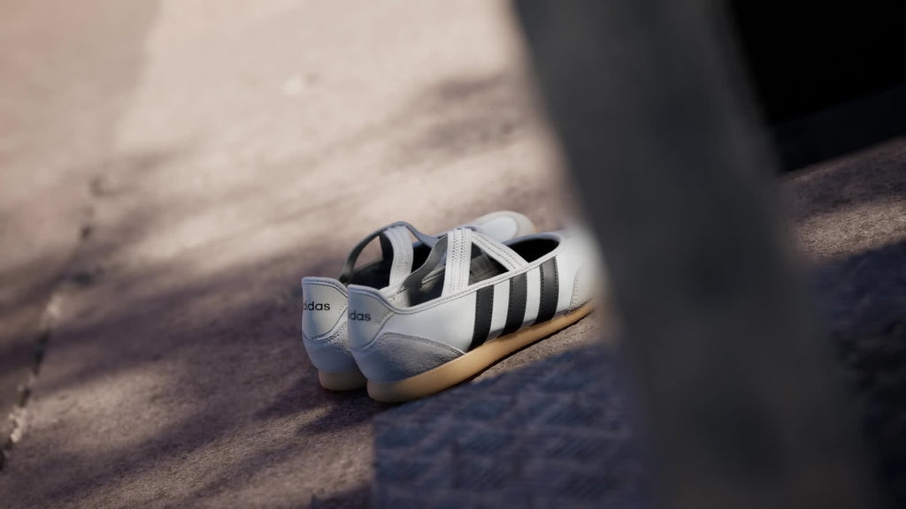 Adidas Women's BARREDA MARY JANE SHOES - Core White / Core Black / Gum - Image 2