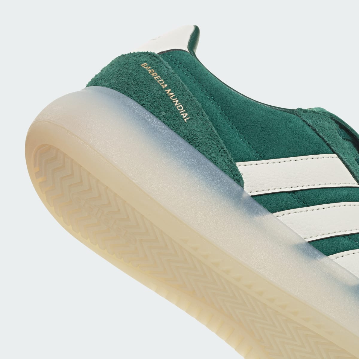 Adidas Men's BARREDA MUNDIAL Shoes - Collegiate Green / Off White / Gold Metallic - Image 7