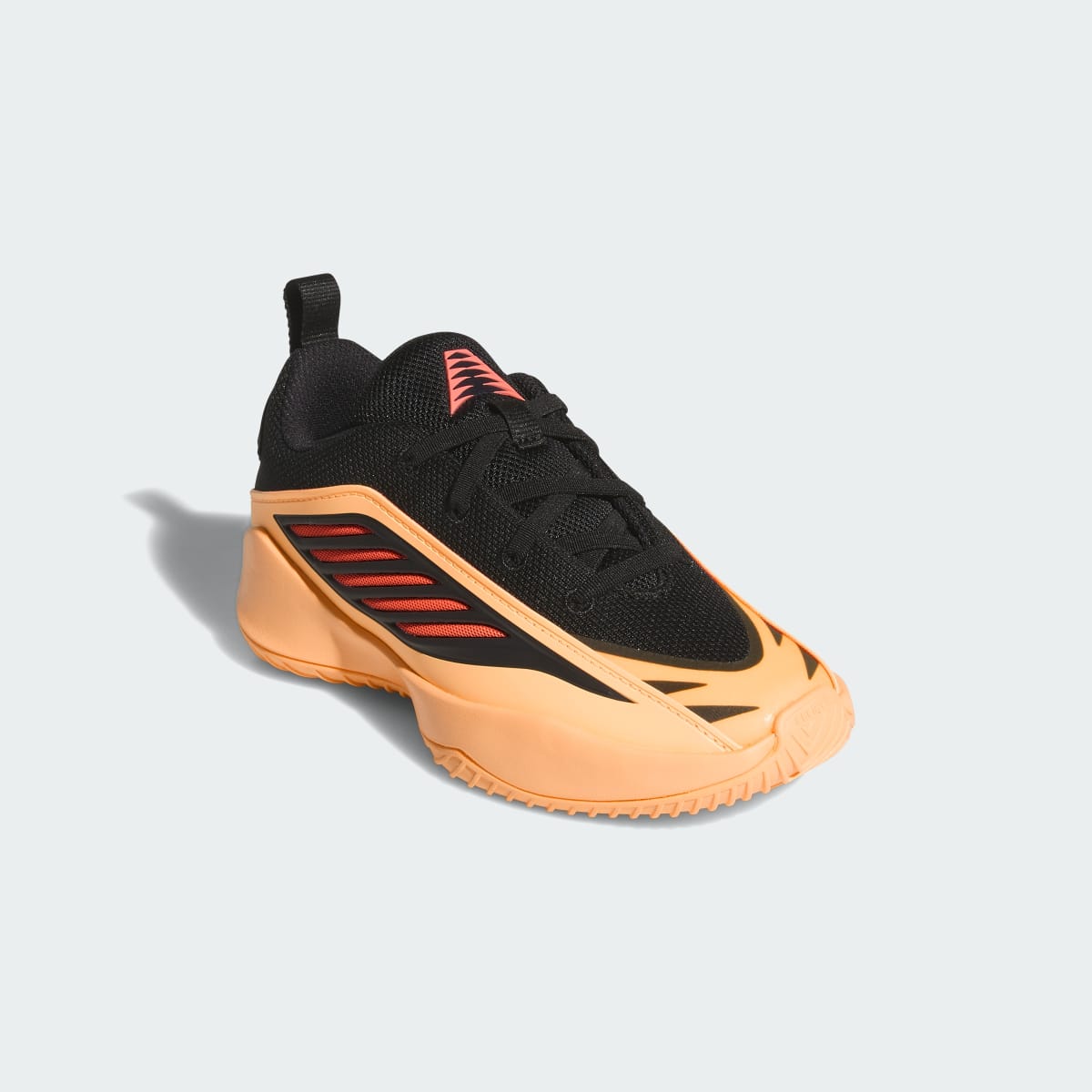 Adidas Kids' BELIEVE THAT 1 C Shoes - Acid Orange / Core Black / Acid Red - Image 4