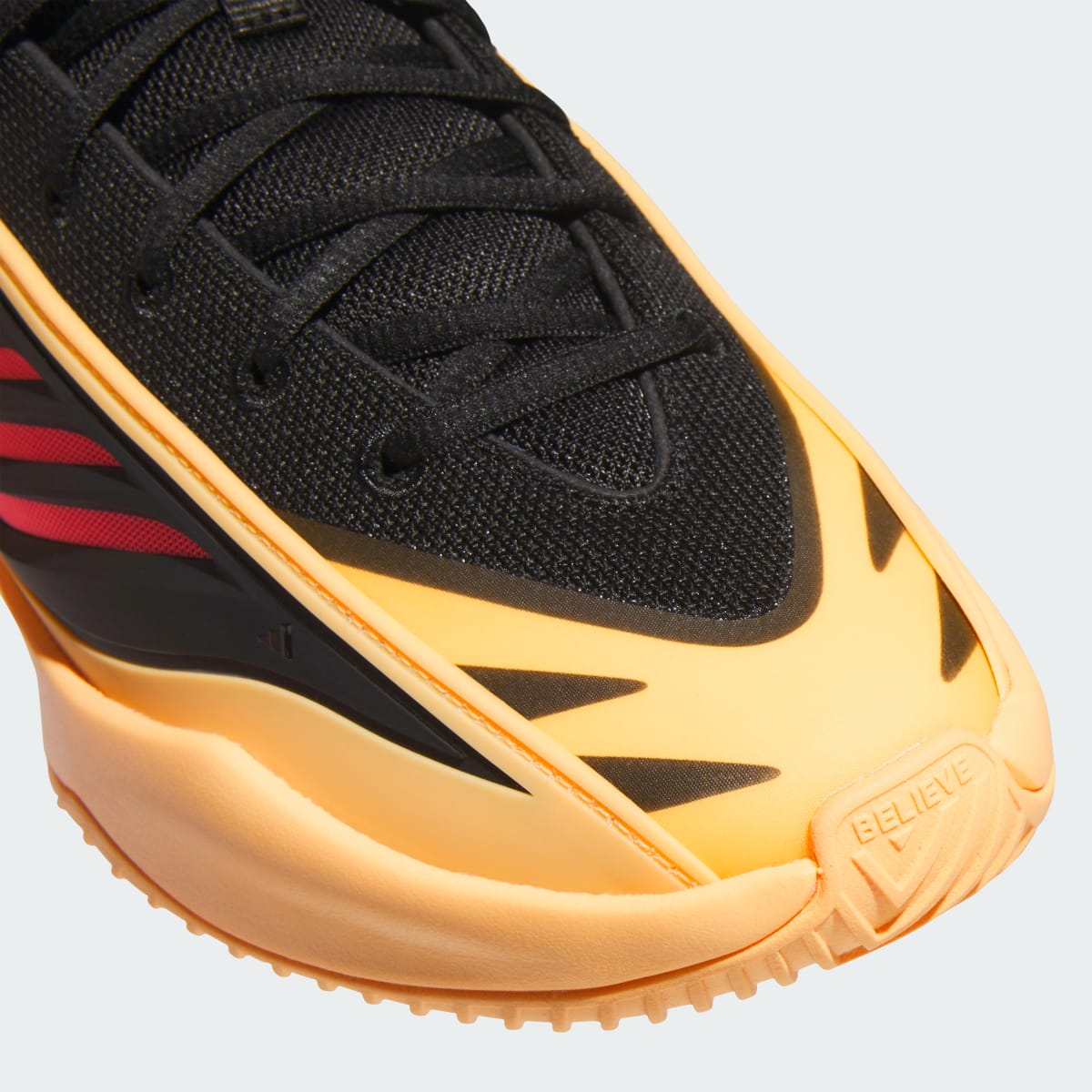 Adidas Women's BELIEVE THAT 1 Shoes - Core Black / Acid Orange / Supplier Colour - Image 8