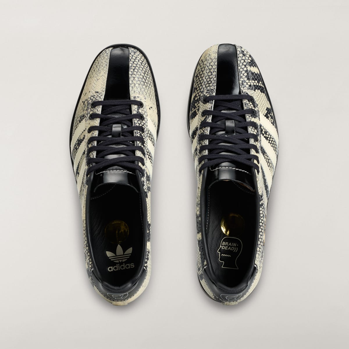 Adidas Men's BOWLING BRAIN DEAD Shoes - Supplier Colour / Cream White / Core Black - Image 2