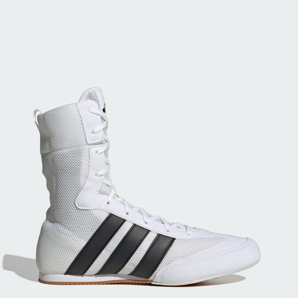 Adidas Men's BOX HOG CLASSIC Shoes - Cloud White / Core Black / Cloud White - Image 1