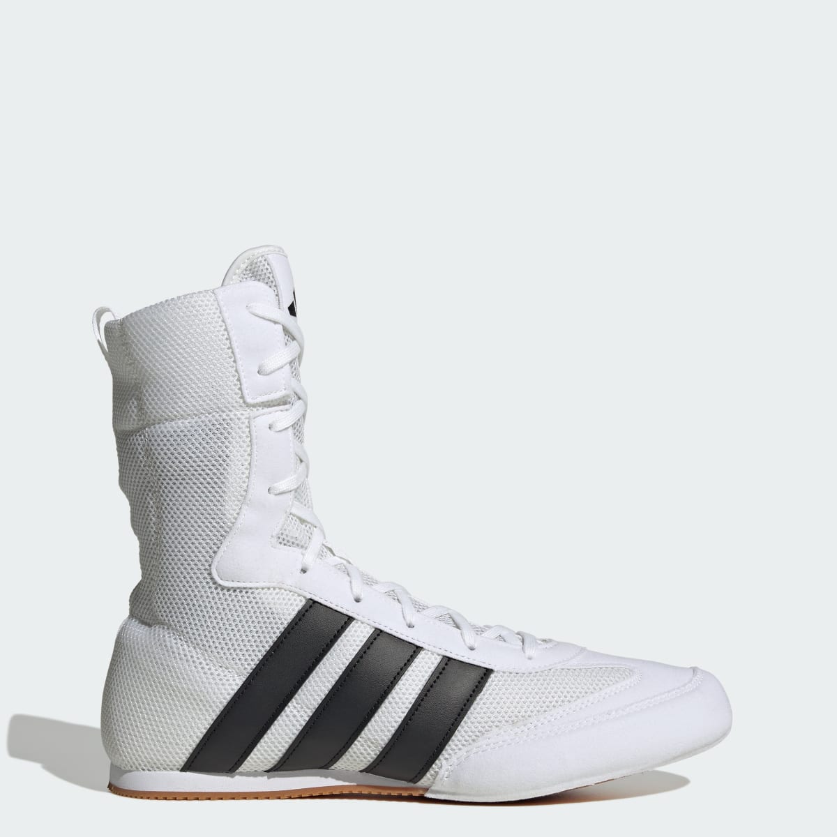 Adidas Men's BOX HOG CLASSIC Shoes - Cloud White / Core Black / Cloud White - Image 1
