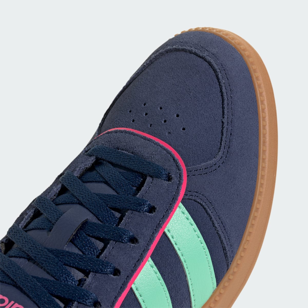 Adidas Kids' BREAKNET SLEEK SHOES JUNIOR - Dark Blue / Pulse Mint / Lucid Pink - Image 7