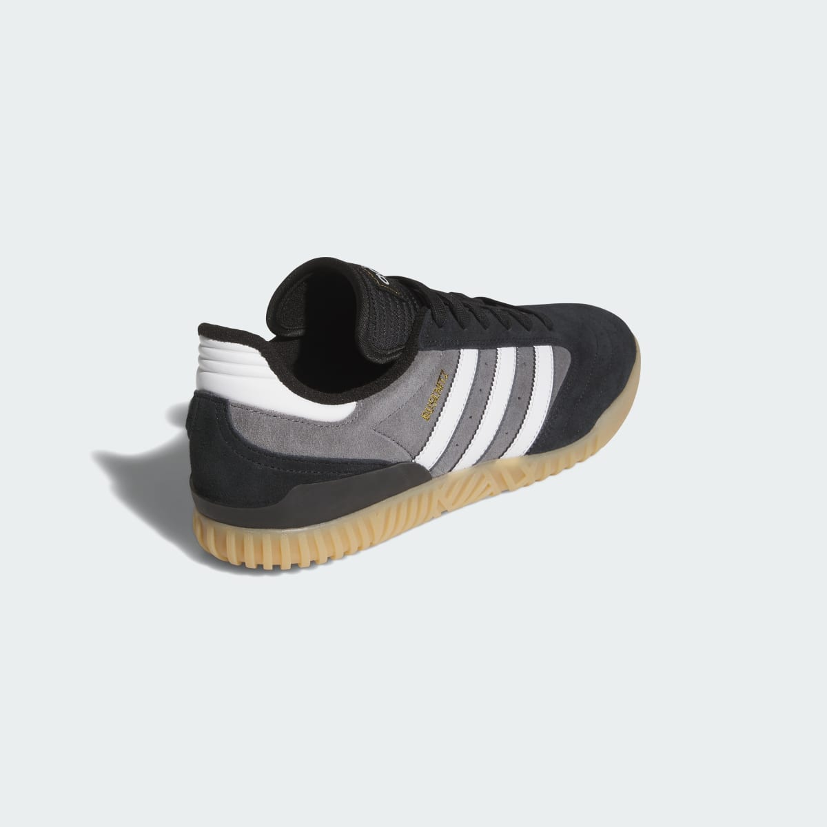 Adidas Men's BUSENITZ INDOOR SUPER Shoes - Core Black / Crystal White / Grey Four - Image 5