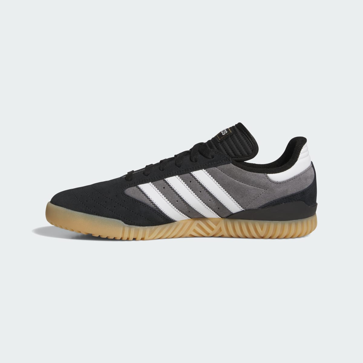 Adidas Men's BUSENITZ INDOOR SUPER Shoes - Core Black / Crystal White / Grey Four - Image 6