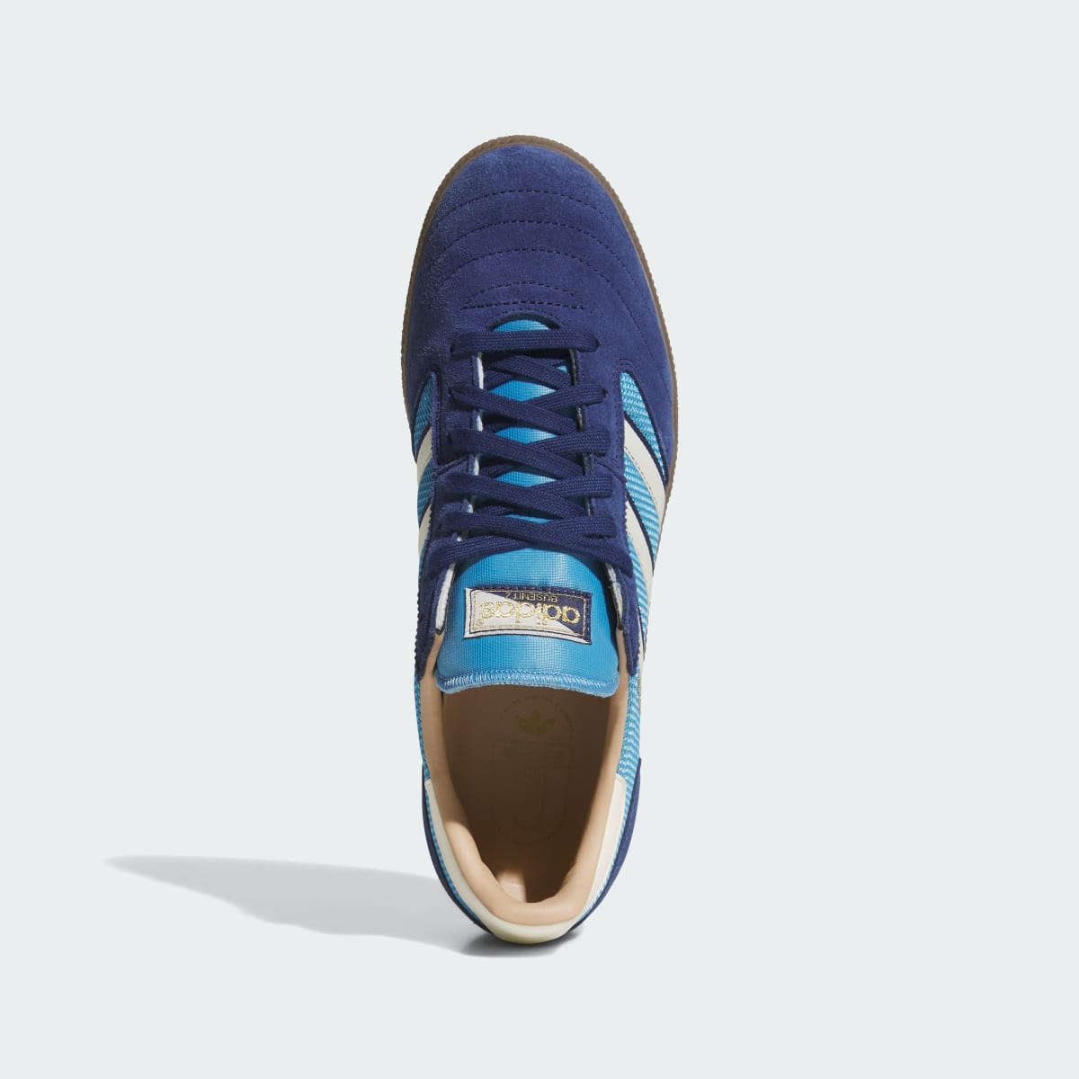 Adidas Men's BUSENITZ VINTAGE Shoes - Dark Blue / Cream White / Gum - Image 2
