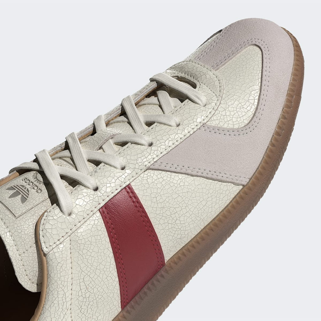 Adidas Men's BW ARMY SHOES - Core White / Team Victory Red / Gum - Image 9
