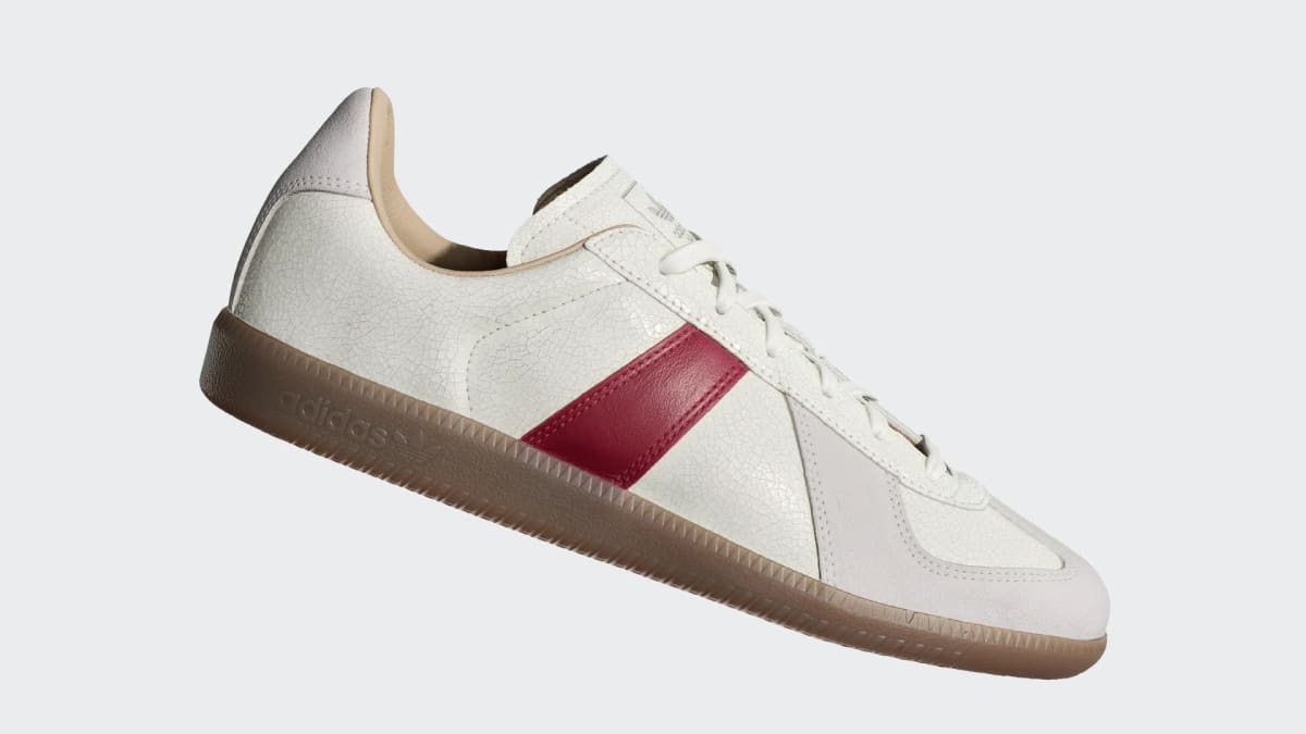 Adidas Men's BW ARMY SHOES - Core White / Team Victory Red / Gum - Image 2