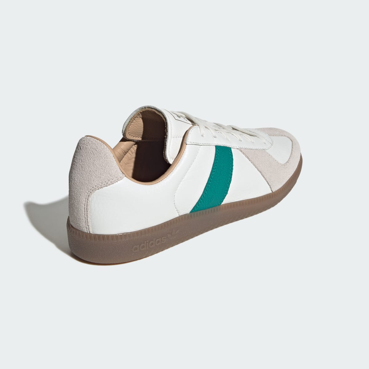 Adidas Men's BW ARMY SHOES - Core White / Power Green / Gum - Image 6