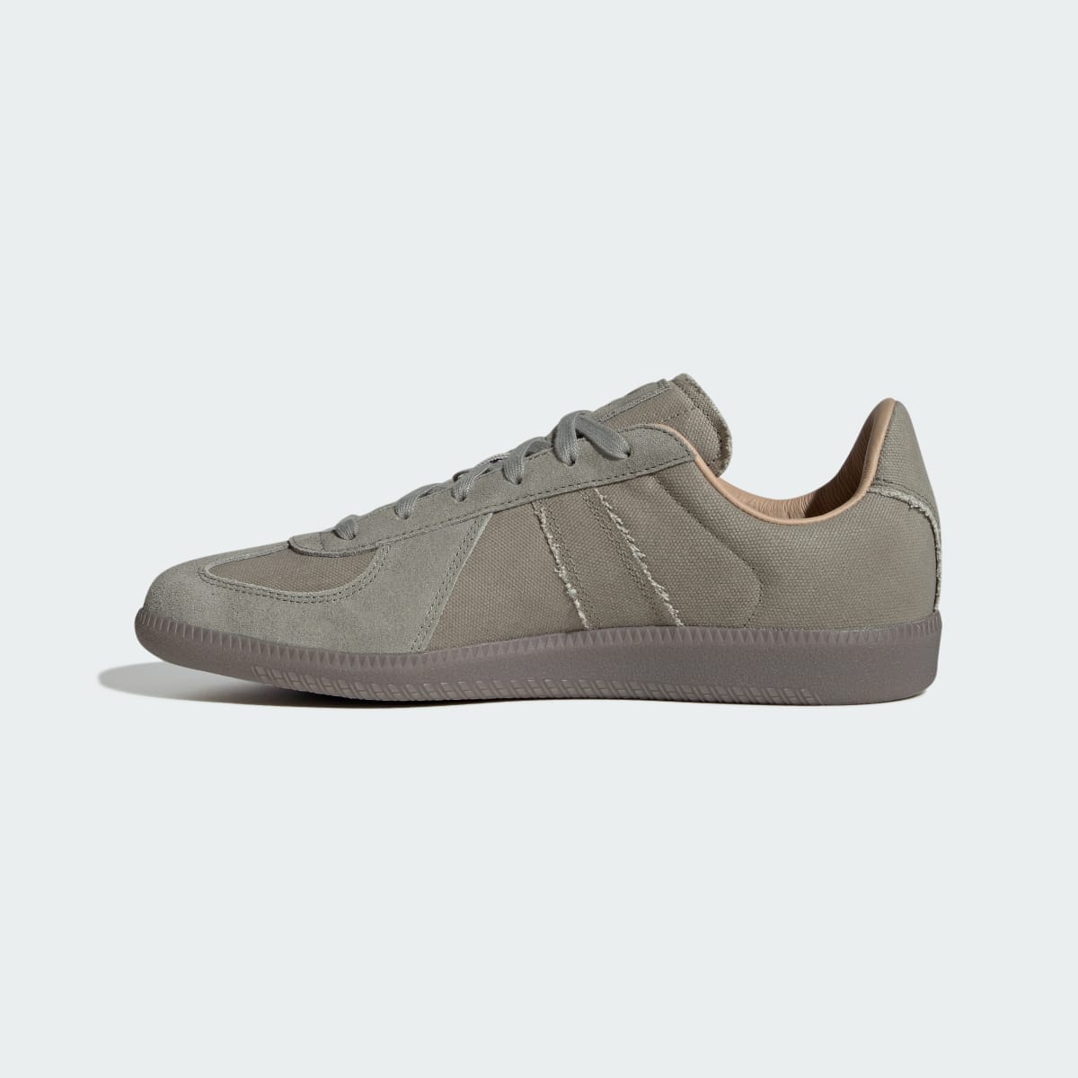 Adidas Men's BW Army Shoes - Silver Pebble / Silver Pebble / Brown - Image 6