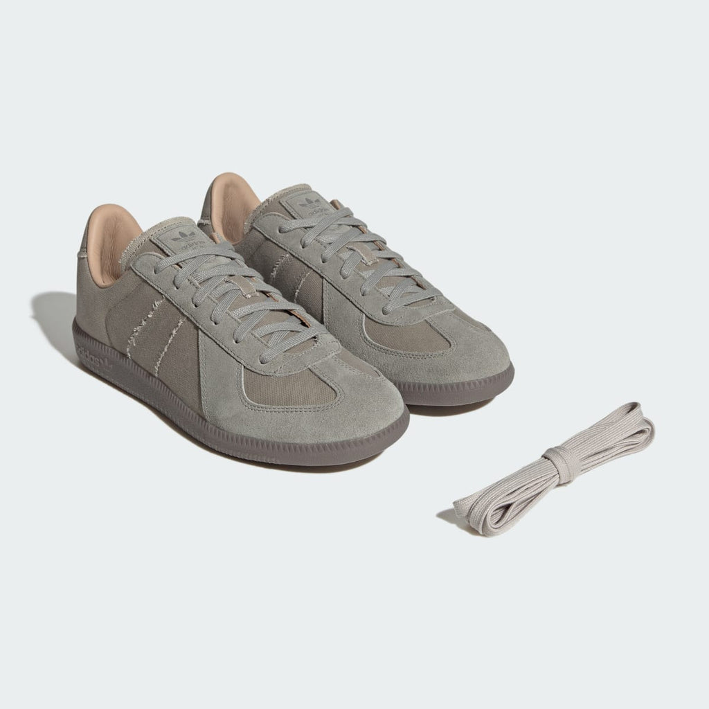 Adidas Men's BW Army Shoes - Silver Pebble / Silver Pebble / Brown - Image 8