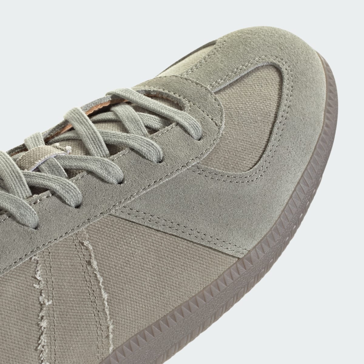Adidas Men's BW Army Shoes - Silver Pebble / Silver Pebble / Brown - Image 10