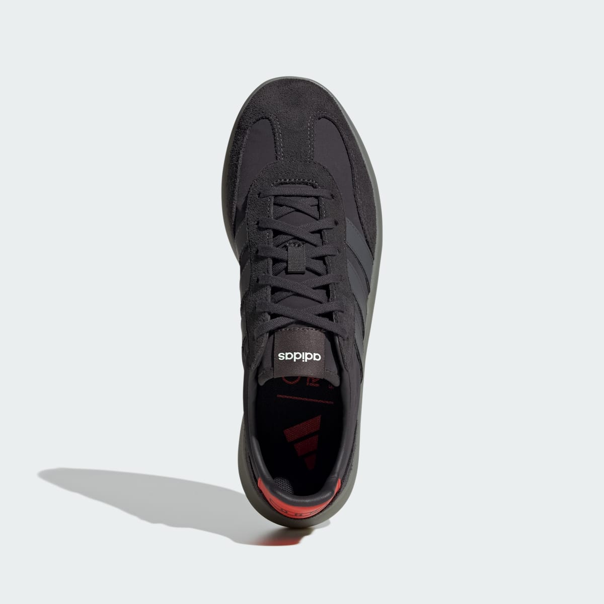 Adidas Men's Barreda Decode Audi F1 Team Shoes - Utility Black / Utility Black / Hi-Res Red - Image 2