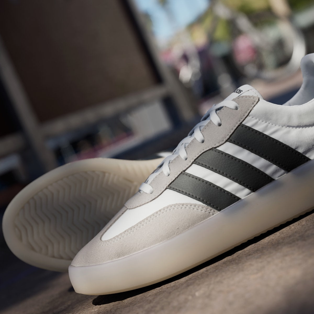 Adidas Men's Barreda Decode Shoes - Cloud White / Core Black / Grey Two - Image 10