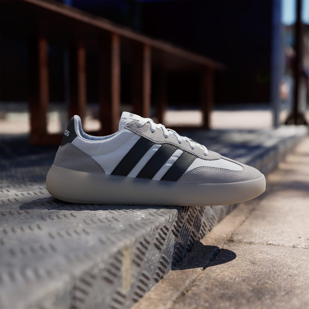 Adidas Men's Barreda Decode Shoes - Cloud White / Core Black / Grey Two - Image 3