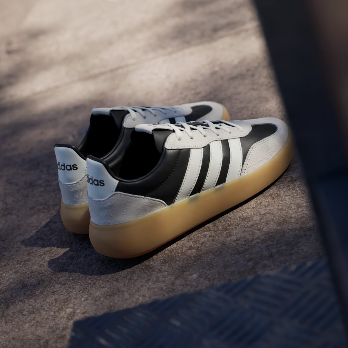 Adidas Women's Barreda Decode Shoes - Off White / Core Black / Gum - Image 6