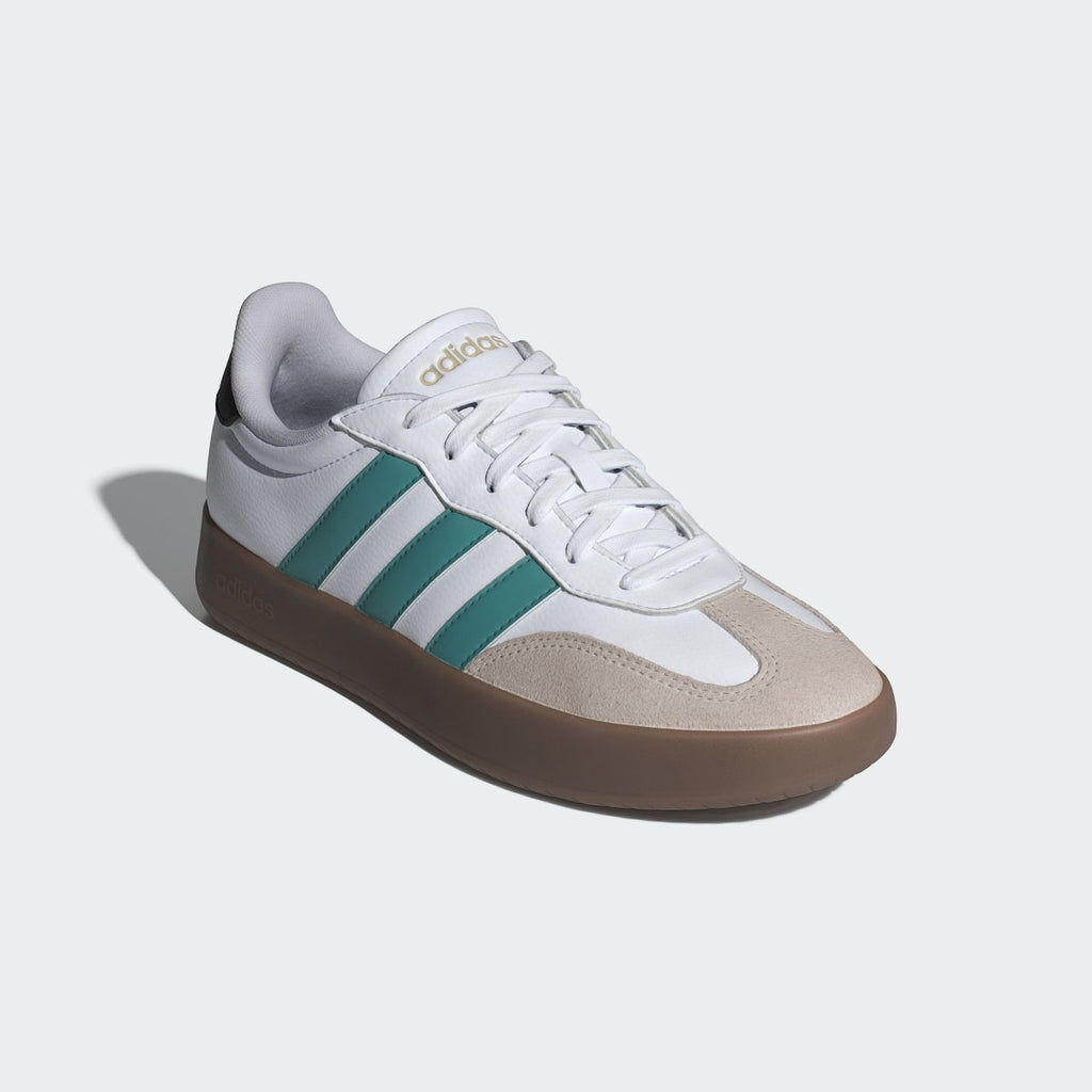 Adidas Women's Barreda Shoes - Cloud White / Powder Teal / Beige - Image 5