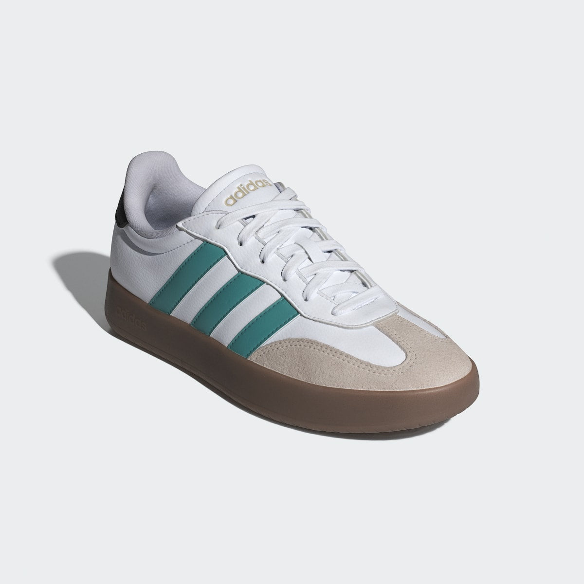 Adidas Women's Barreda Shoes - Cloud White / Powder Teal / Beige - Image 5