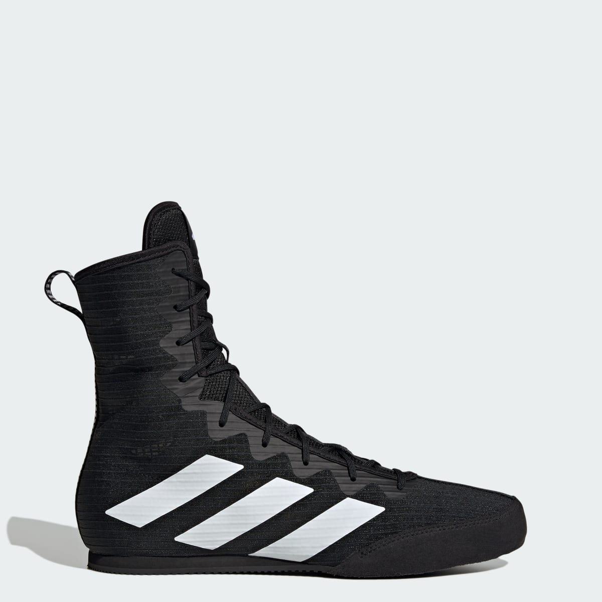 Adidas Men's Box Hog 4 Shoes - Core Black / Cloud White / Core Black - Image 1