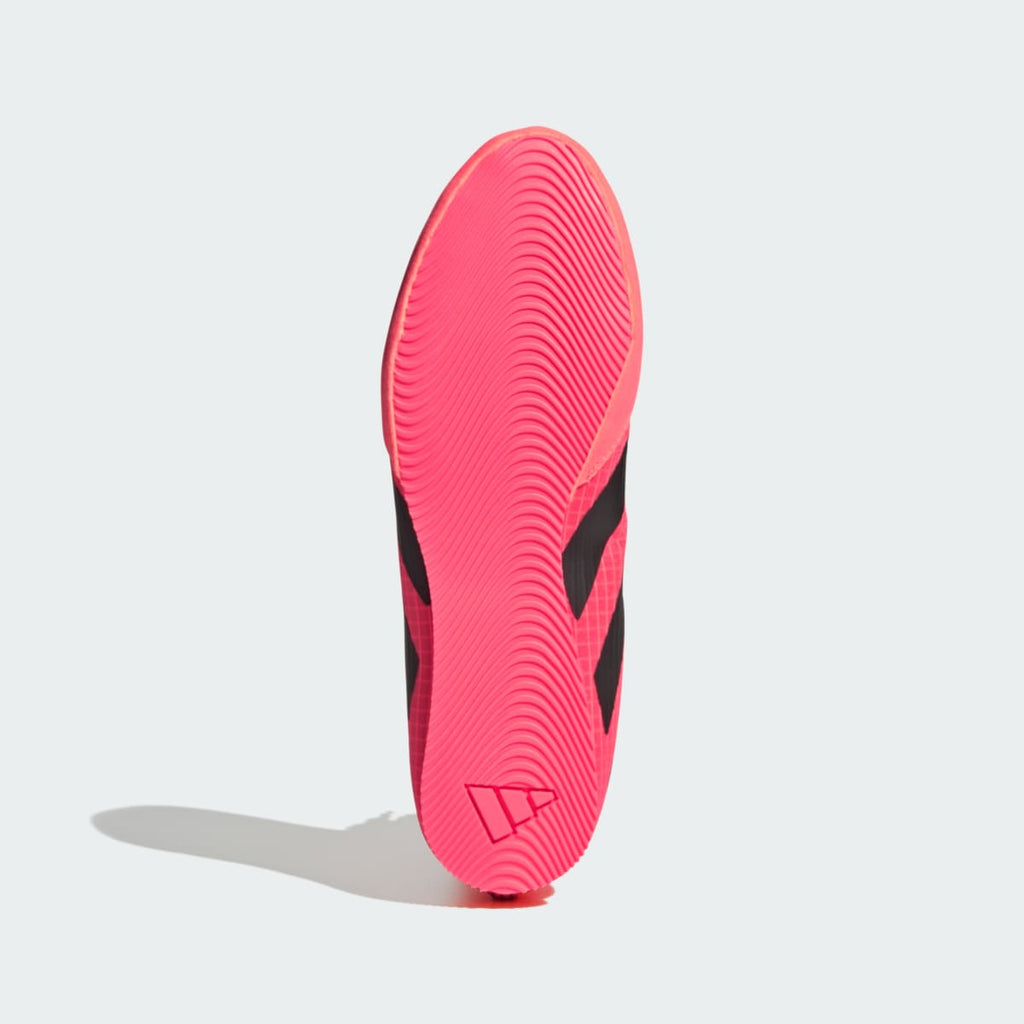 Adidas Women's Box Hog 4 Shoes - Solar Turbo / Core Black / Cloud White - Image 3